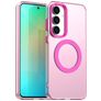 Mobigear Shockproof Samsung Galaxy S25 FE MagSafe Hülle Hardcase Backcover - Rot