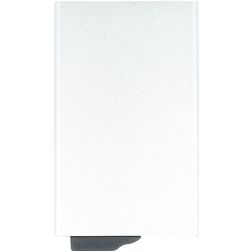 Valenta Card Case Aluminium Plus Aluminium Kartenetui - 7 Karten - Silber
