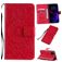 Mobigear Sunflower iPhone 11 Hülle Klapphülle Geldbörse - Rot