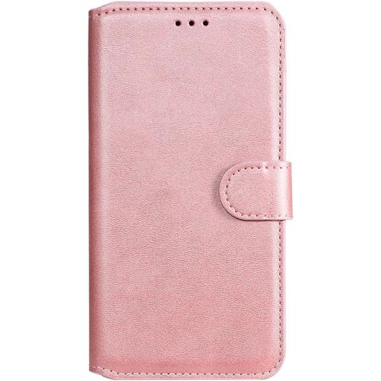 Mobigear Calf Skin Wallet Case Rose Gold Honor 9X Lite