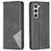 Mobigear Rhombus Slim Samsung Galaxy S24 Hülle Klapphülle - Schwarz