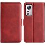 Mobigear Slim Magnet Xiaomi 12 Pro Klapphülle Portemonnaie - Rot