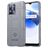Mobigear Rugged Shield Realme C35 Hülle Flexibles TPU Backcover Stoßfest - Grau