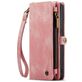 Caseme 008 iPhone 14 Plus Hülle Abnehmbare 2in1 Klapphülle Geldbörse - Pink