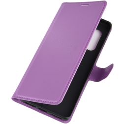 Mobigear Classic Motorola Edge Plus Hülle Klapphülle Geldbörse - Lila