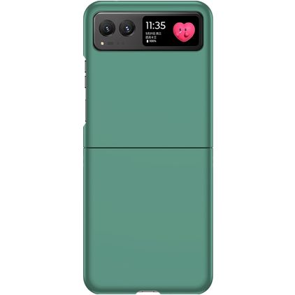 Mobigear Colors Motorola Razr 40 Hülle Hardcase Backcover - Grün