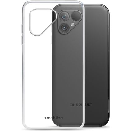 Mobilize Gelly Durchsichtig Fairphone 5 Hülle Flexibles TPU Backcover - Transparent