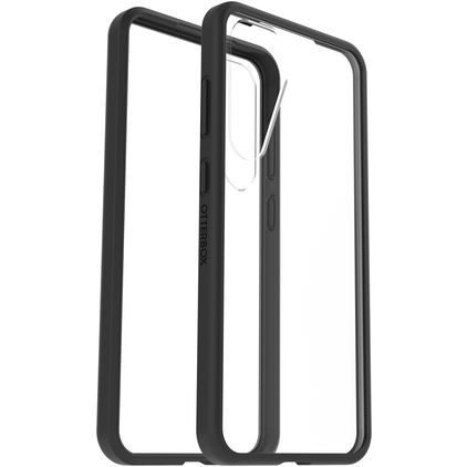OtterBox React Samsung Galaxy S25 Plus Hardcase Backcover Shockproof - Transparent / Schwarz