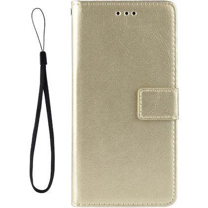 Mobigear Wallet Samsung Galaxy S20 FE Klapphülle Portemonnaie - Gold