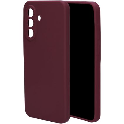 Mobiparts Samsung Galaxy A56 Silikon Hülle Backcover - Plum Red
