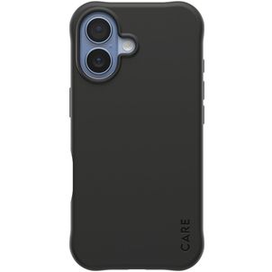 CARE by PanzerGlass Fashionable iPhone 17 Silikon MagSafe Hülle Backcover - Schwarz