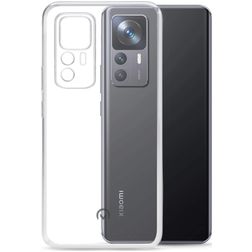 Mobilize Gelly Durchsichtig Xiaomi 12T Hülle Flexibles TPU Backcover - Transparent