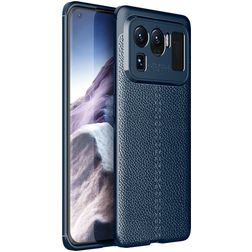 Mobigear Luxury Xiaomi Mi 11 Ultra Hülle Flexibles TPU Backcover - Blau