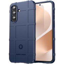 Mobigear Rugged Shield Samsung Galaxy A57 Hülle Flexibles TPU Backcover Stoßfest - Blau