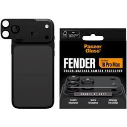 PanzerGlass FENDER iPhone 18 Pro Max Aluminium Kameraschutz - Hüllenfreundlich - Grau