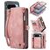 CaseMe 008 Google Pixel 9 Pro XL Hülle Abnehmbare 2in1 Klapphülle Geldbörse - Pink