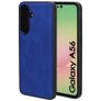 Mobiparts Classic Samsung Galaxy A56 MagSafe TPU / Kunstleder Backcover - Sapphire Blue