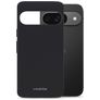 Mobilize Rubber Gelly Google Pixel 9 Hülle Flexibles TPU Backcover - Schwarz