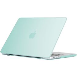 Mobigear Glossy MacBook Pro 16 Zoll (2021-2026) Hardcase Hülle MacBook Case - Grün - Model A2485 / A2780 / A2991 / A3186 / A3428 / A3429