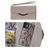 Mobilize Elegant Magnet iPhone 12 Hülle Abnehmbare 2in1 Clutch - Beige Snake