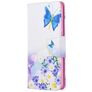 Mobigear Design Huawei P40 Hülle Klapphülle Geldbörse - Blumen