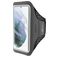 Mobiparts Comfort Fit Handyhalterung Joggen Samsung Galaxy S21 Sporthülle Neopren Sportarmband - Schwarz