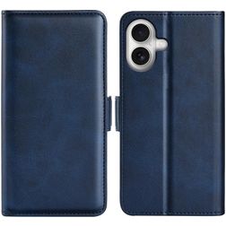 Mobigear Slim Magnet iPhone 17 Hülle Klapphülle Geldbörse - Dunkelblau