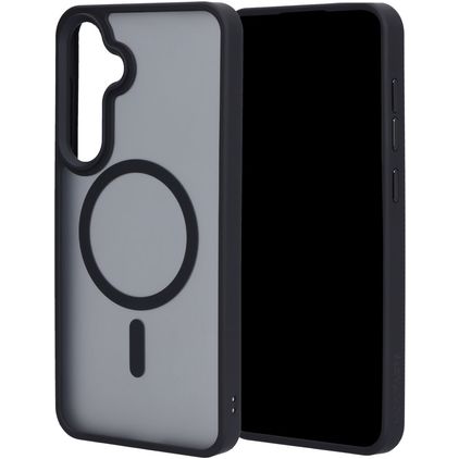 Mobiparts Hardcover Samsung Galaxy S25 Plus MagSafe Hardcase Backcover - Satin Black