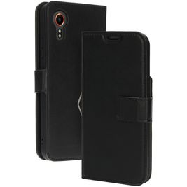 Mobiparts Classic Wallet Samsung Galaxy Xcover 7 Hülle Klapphülle Geldbörse - Schwarz