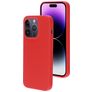 Mobiparts iPhone 14 Pro Silikon Hülle Backcover - Scarlet Red