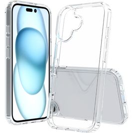 Mobigear Crystal Durchsichtig iPhone 16 Hülle Hardcase Backcover - Transparent