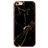 Mobigear Marble iPhone 6s TPU (flexibel) Backcover - Schwarz