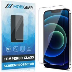 Mobigear iPhone 13 Mini Panzerglas Displayschutz - Hüllenfreundlich