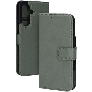 Mobiparts Classic Wallet Samsung Galaxy A56 MagSafe Hülle Klapphülle - Stone Green