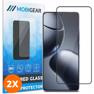 Mobigear Premium Xiaomi 14T Pro Panzerglas Gehärtetes Glas Displayschutz - Hüllenfreundlich (2er Pack)