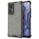 Mobigear Honeycomb Xiaomi 12X Hülle Hardcase Backcover Stoßfest - Schwarz