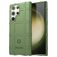 Mobigear Rugged Shield Samsung Galaxy S24 Ultra Hülle Flexibles TPU Backcover Stoßfest - Grün
