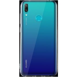 Mobigear Ultra Thin Durchsichtig Huawei Y7 (2019) Hülle Flexibles TPU Extra Dünn Backcover - Transparent
