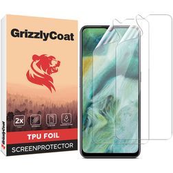 GrizzlyCoat OPPO Find X2 Lite Hydrogel TPU Displayschutz - Hüllenfreundlich (2er Pack)