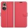 Mobigear Classic HONOR 50 Klapphülle Portemonnaie - Rot