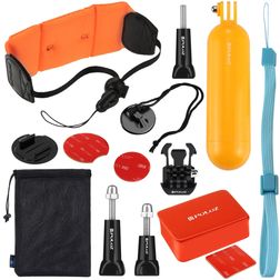 Puluz GoPro Mount Zubehör Starter Pack 14 Teile