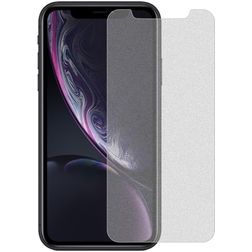 Mobigear iPhone XR Panzerglas Displayschutz Anti-Glare - Hüllenfreundlich
