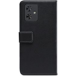 Mobilize Classic Gelly Motorola Moto G54 Hülle Klapphülle Geldbörse - Schwarz