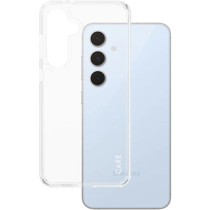 CARE by PanzerGlass Flagship Durchsichtig Samsung Galaxy S24 FE Hülle Hardcase Backcover - Transparent
