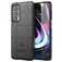 Mobigear Rugged Shield Motorola Edge (2021) Hülle Flexibles TPU Backcover Stoßfest - Schwarz