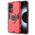 Mobigear Armor Ring Xiaomi 12T Hülle Hardcase Backcover Stoßfest mit Ringhalter - Rot