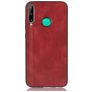 Mobigear Stitch Huawei P40 Lite E Hülle Backcover - Rot