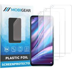 Mobigear Wiko View 5 Displayschutz Schutzfolie - Hüllenfreundlich (3er Pack)