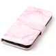 Mobigear Marble iPhone SE (2020) Hülle Klapphülle Geldbörse - Pink