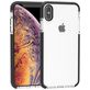 Mobigear Full Bumper iPhone XS Max Hülle Hardcase Backcover Stoßfest - Schwarz
